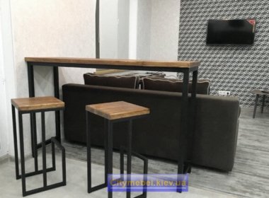 Мебель в кафе лофт на заказ