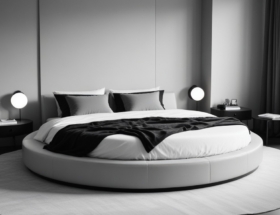 Круглая кровать на заказ